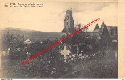 Ethe - Tombe de soldats français - Virton