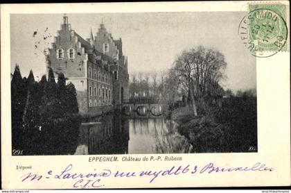 CPA Eppegem Eppeghem Zemst Flämisch Brabant, Chateau de P.-P. Rubens