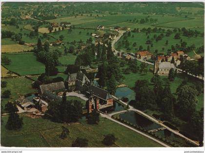 Voeren - Kommanderie en Forellenkwekerij - & industry, air view