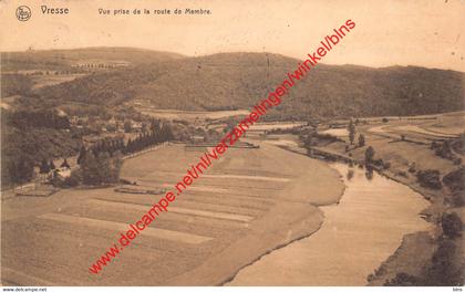 Vue prise de la route de Membre - Vresse-sur-Semois