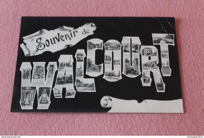 CPA - WALCOURT - SOUVENIR DE ... ( PETITES VUES DANS LES LETTRES )