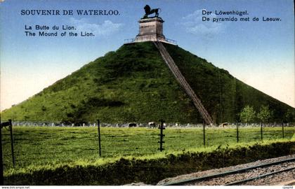 CPA Souvenir de Waterloo