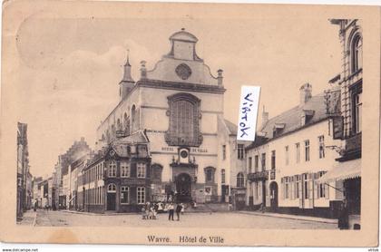 Wavre :  hotel de ville      (  voir scan pour detail )