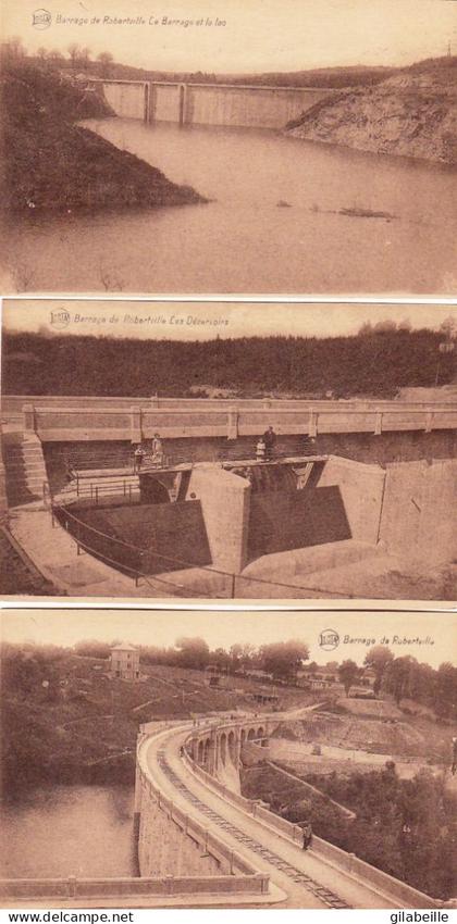 Waimes Weismes - Robertville - le barrage - LOT 3 CARTES