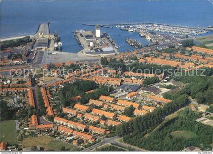 Breskens  Zeeland NL Fliegeraufnahme