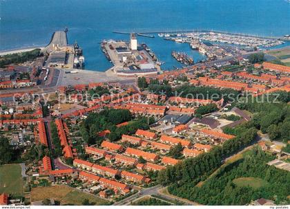 Breskens  Zeeland NL Fliegeraufnahme
