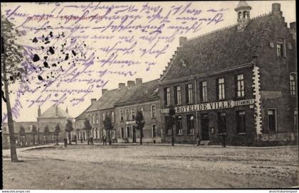CPA Messines Mesen Westflandern, Hotel de Ville