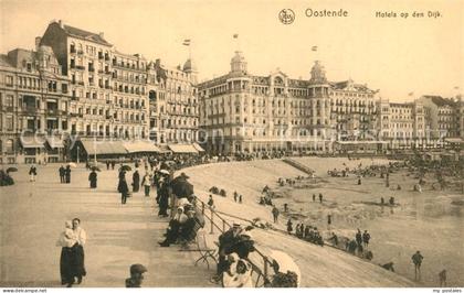 Oostende Ostende Hotels op den Dijk La Digue et les Hotels