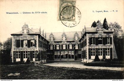 Wesembeek, Cháteau, 1907