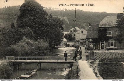 Yvoir, Paysage sur le Bocq