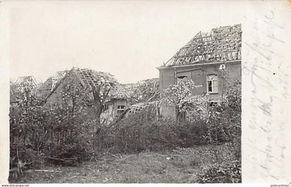 België - ZONNEBEKE (W. Vl.) Fotokaart - Ruïnes - Eerste Oorlog - Uitg. onbekend