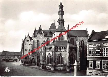 Oostzicht der Kerk - Zoutleeuw