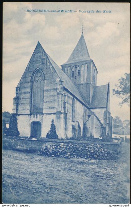 ROOSEBEKE AAN ZWALM. VOORZYDE DER KERK