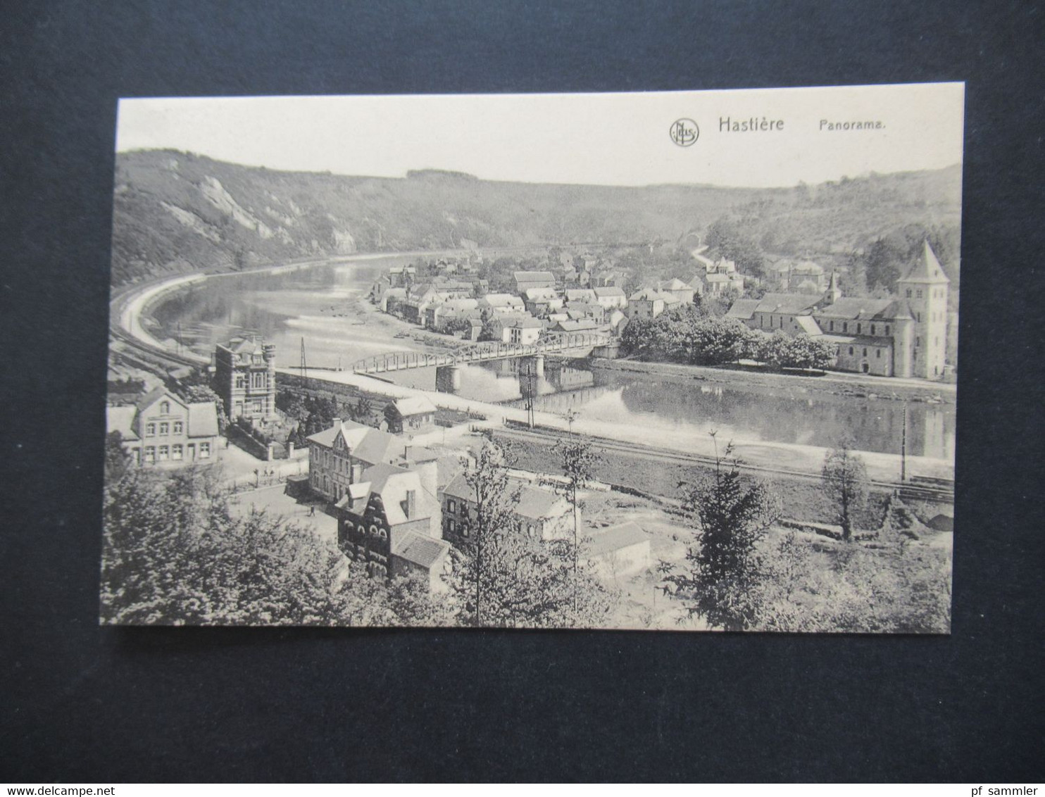 Belgien 1. WK AK Hastiere Panorama Verlag Ern. Thill, Bruxelles