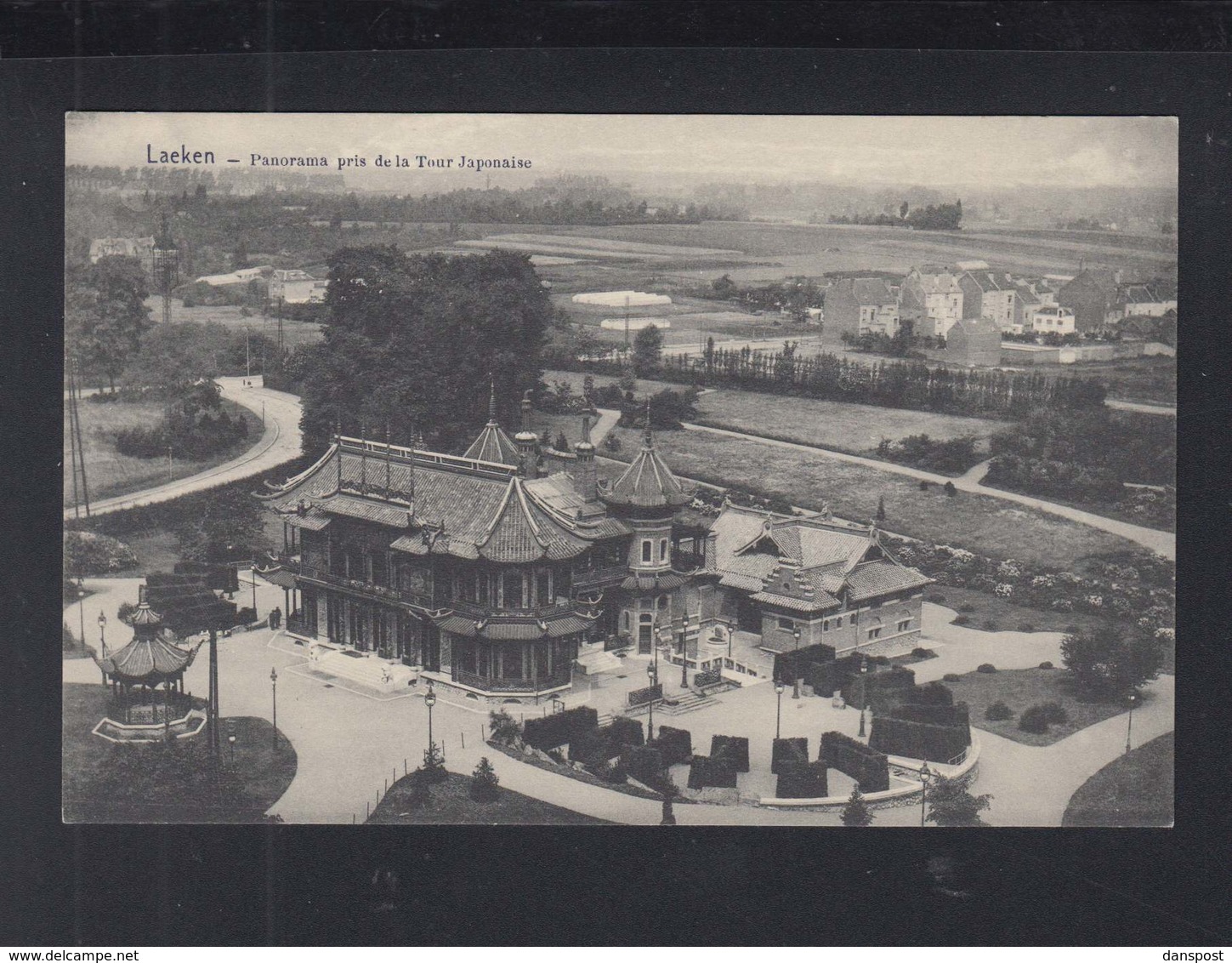 Belgien AK Laeken Panorama