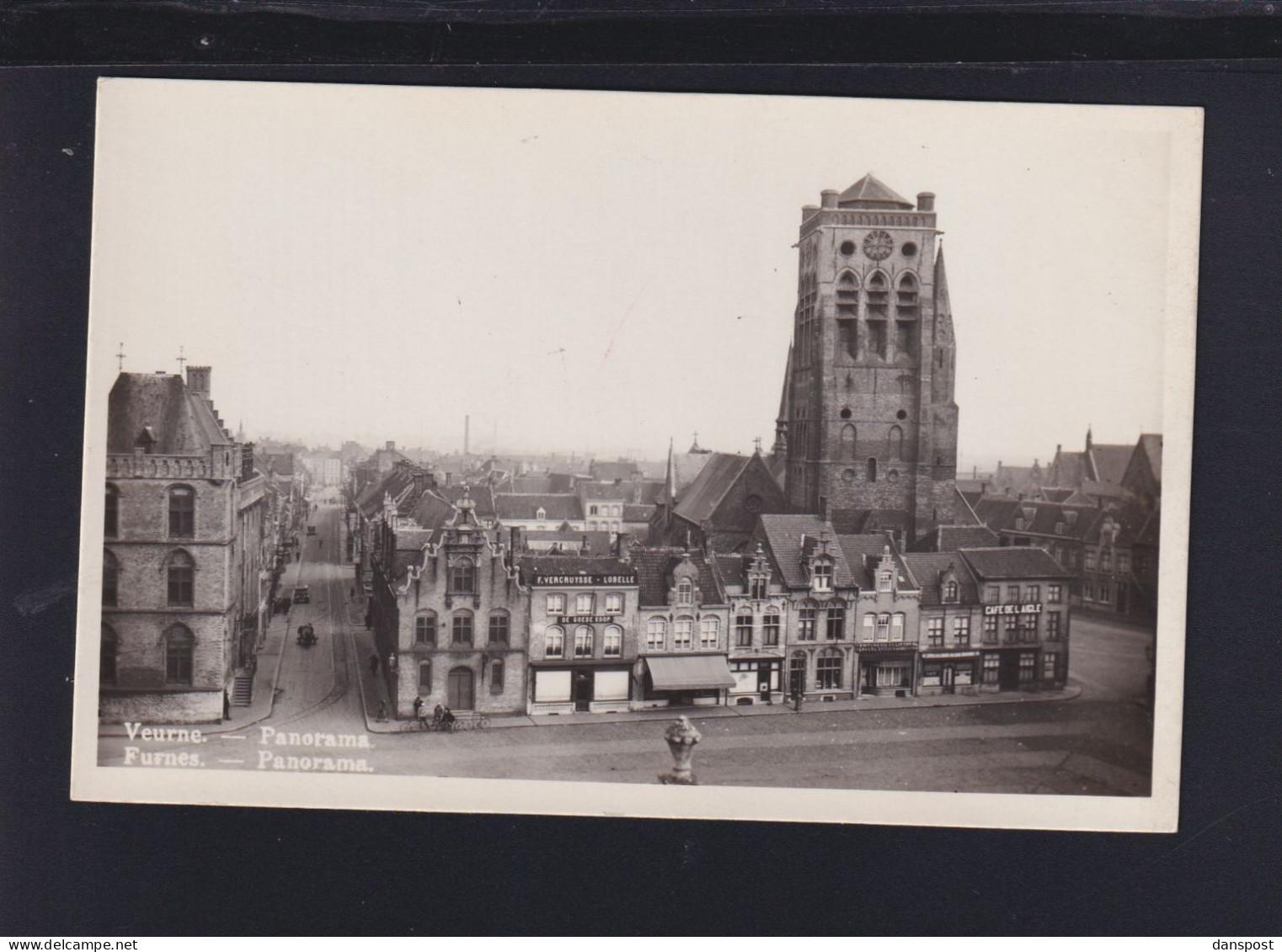 Belgien AK Veurne Furnes Panorama