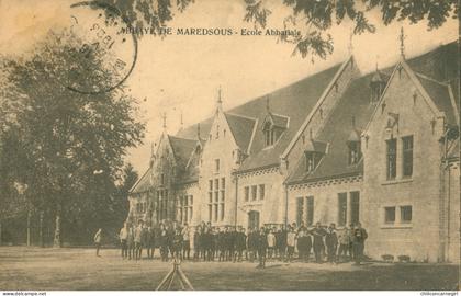* ANHEE - Anhée - ABBAYE DE MAREDSOUS - Ecole Abbatiale - Très Animée - Edit. SAIA - 1923