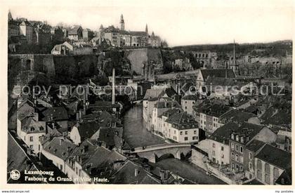 Luxembourg Luxembourg Faubourg du Grund et Ville Haute