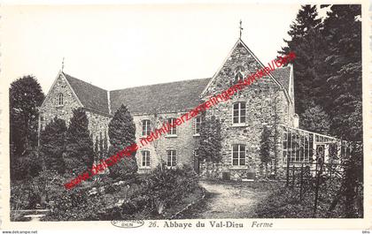 Abbaye du Val-Dieu - Ferme - Aubel