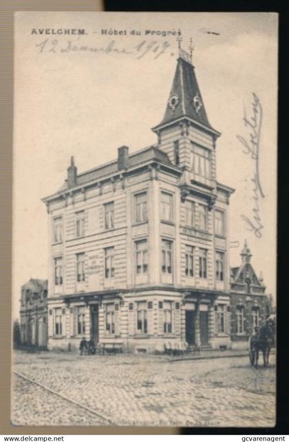AVELGEM.    HOTEL DU PROGRES
