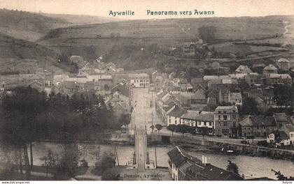 aywaille - panorama vers awans - belgique belgium