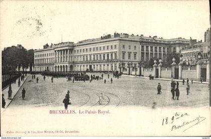 CPA Bruxelles Le Palais Royal