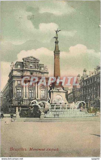 CPA Bruxelles - Monument Anspach