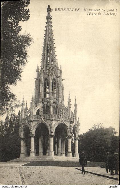 CPA Bruxelles Monument Leopold