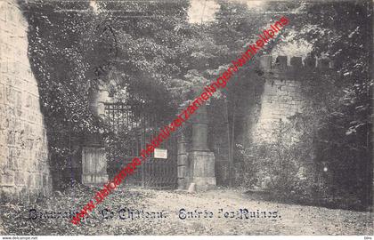 Le Château - entrée des ruines - Beauraing