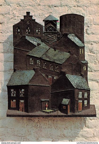 BELGIQUE - Nodebais - Fermes d Agbiermont - Petit jardin - Céramique de Max van der Linden - Nels - Carte postale
