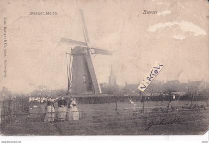 Beerse steenen molen   (  windmolen )  zie scans voor detail
