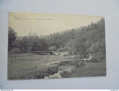 AUBY S/ SEMOIS Le Barrage des Alleines Auby Sur Semois Carte Postale  Postcard CP PK AK