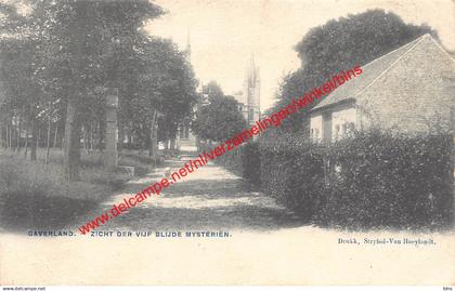Gaverland - Zicht der Vijf Blijde Mysteriën - Beveren-Waas