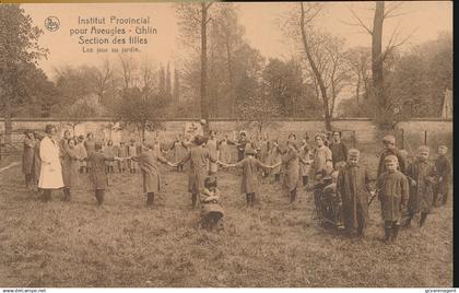 BRUXELLES  = ECOLE MOYENNE ET SECTION D'ATHENEE DE L'ETAT = CLASSES D'EDUCATION EN PLAIN AIR