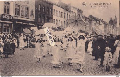 BINCHE : Société de fantaisie -  Carnaval de Binche  ( edit: Daille-Huart Binche ) CPA NELS