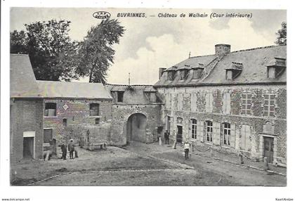 Buvrinnes - Chateau de Walhain.