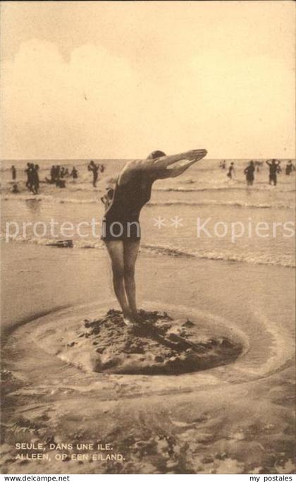 Blankenberghe Alleen op een Eiland