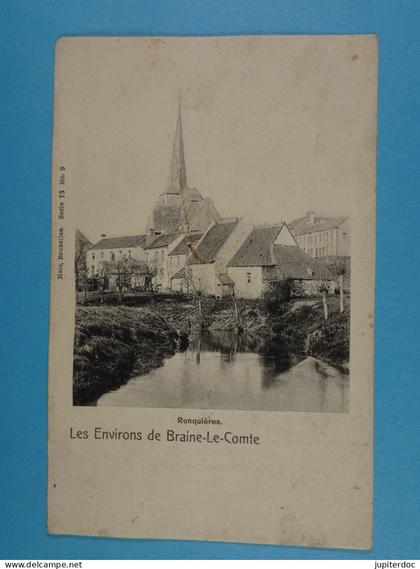 Les Environs de Braine-le-Comte Ronquières (Verso: Publicité Fritz Charleroi, Jouets, cadeaux...)