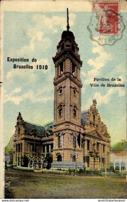 CPA Bruxelles Brüssel, Pavillon der Stadt Brüssel