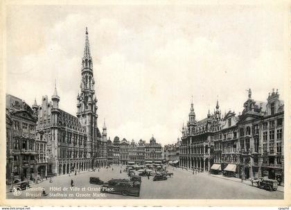 CPM Bruxelles Hotel de Ville et Grand Place