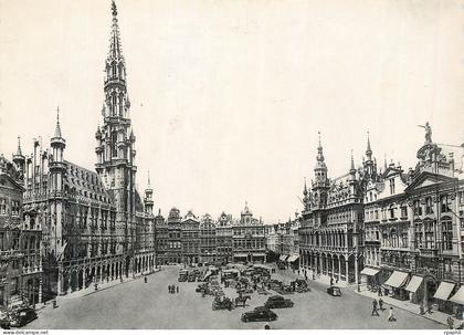 CPM Bruxelles Hotel de Ville et Grand Place