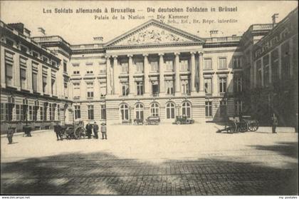 70749217 Bruxelles Bruessel Bruessel Palais Nation Kammer Soldaten *