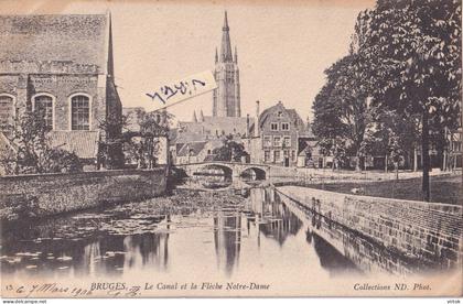 BRUGGE :    ( 1908  met zegel )