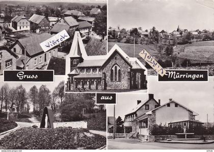 GRÜSS aus MÜRRINGEN - Carte multi vue  Büllingen - Bullange    ecrit