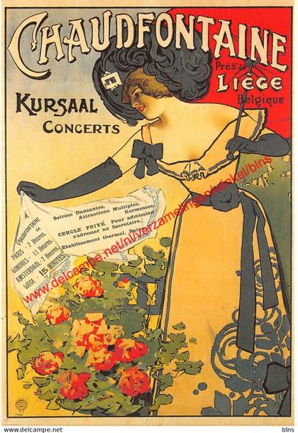 Kursaal Concerts - repro affiche - Chaudfontaine