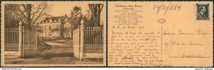 Carte postale - Chaumont-Gistoux chateau des roses