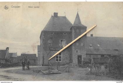 CLAVIER. OCQUIER.  HOTEL LARDOT.