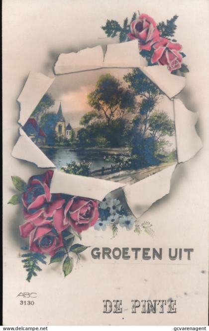 DE PINTE      GROETEN UIT DE PINTE