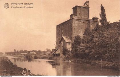 BELGIQUE - petegem deinze - moulins des flandres - albert edition - CPA