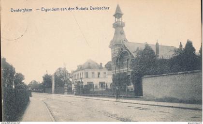 DENTERGEM      EIGENDOM VAN DEN NOTARIS DEVISSCHER